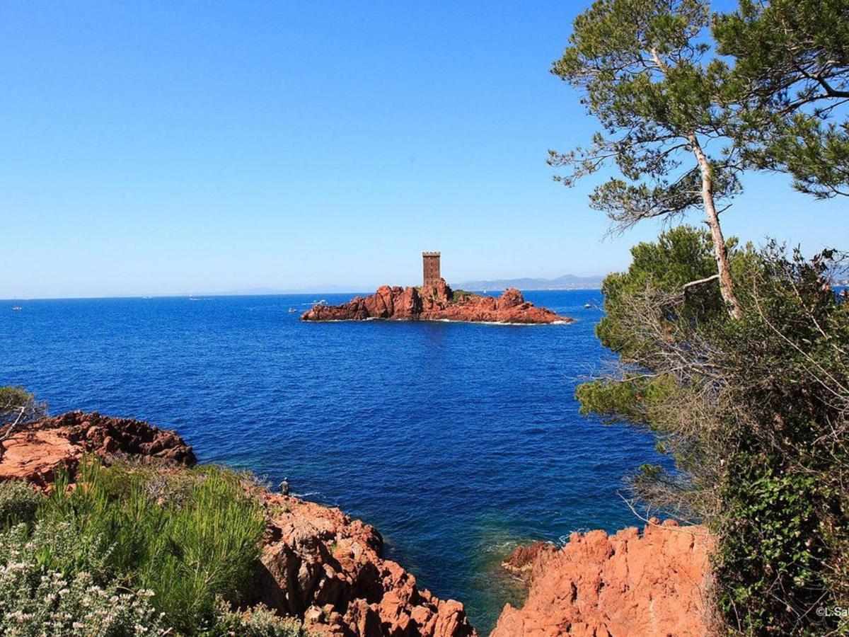 Spacieux 3 Pieces Avec Terrasse, Piscine Et Garage, A 2 Pas De La Plage - Saint Raphael - Fr-1-226A-274 Εξωτερικό φωτογραφία